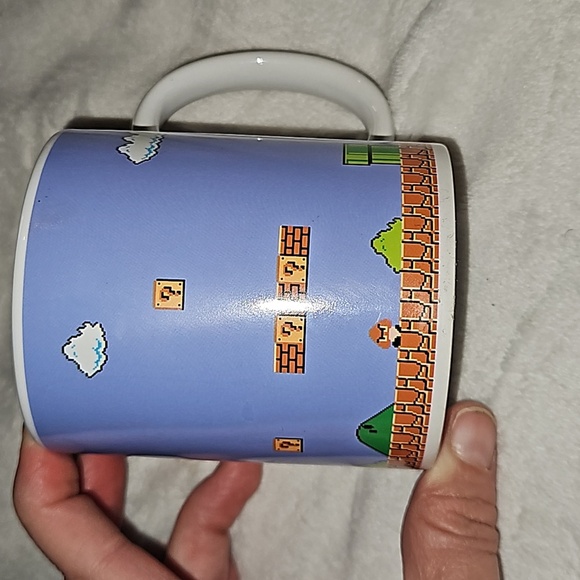 Nintendo Super Mario Brothers Retro Coffee Mug Handwash Only Digital Print Games - Picture 2 of 4